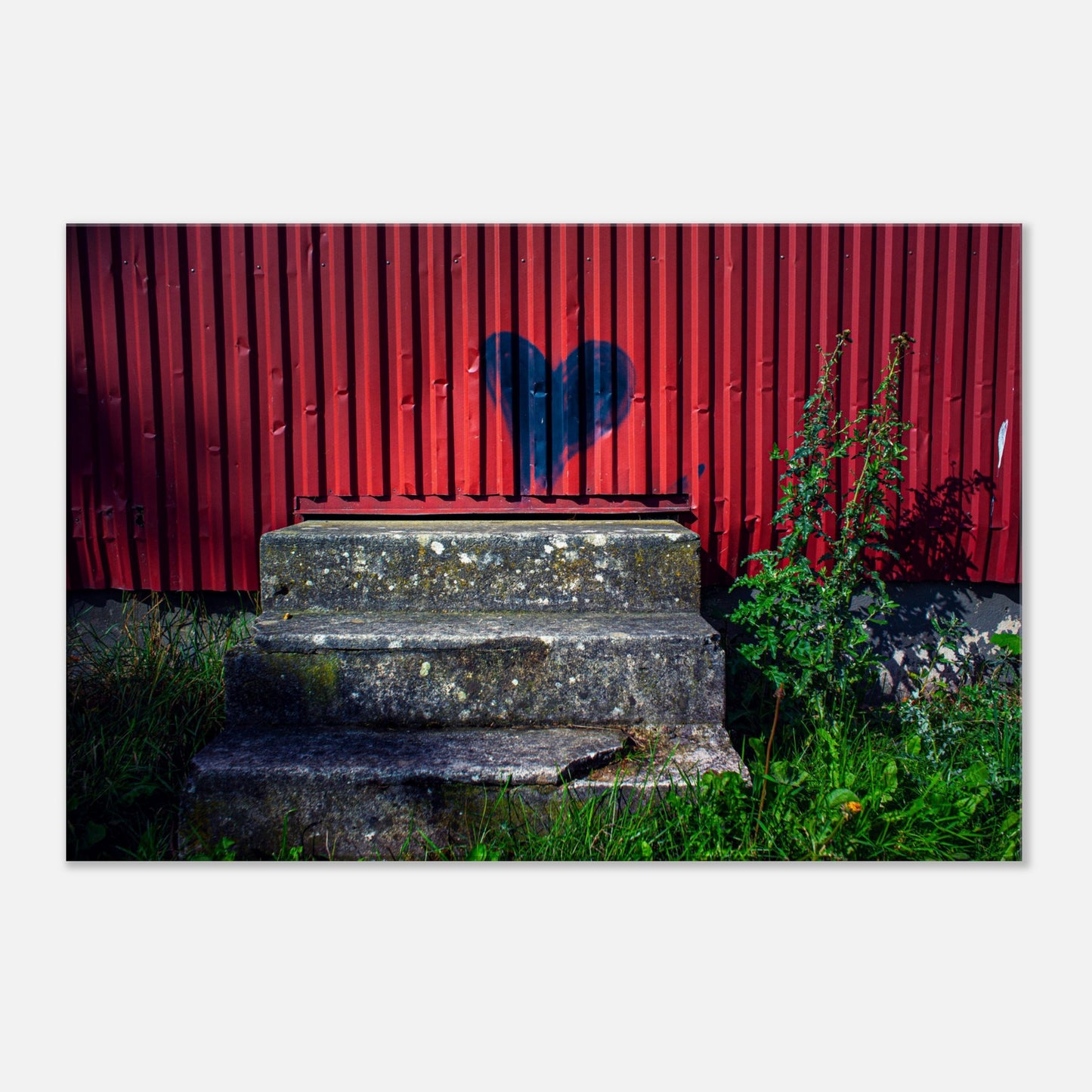 The Staircase of Love in Lövestad - Canvas