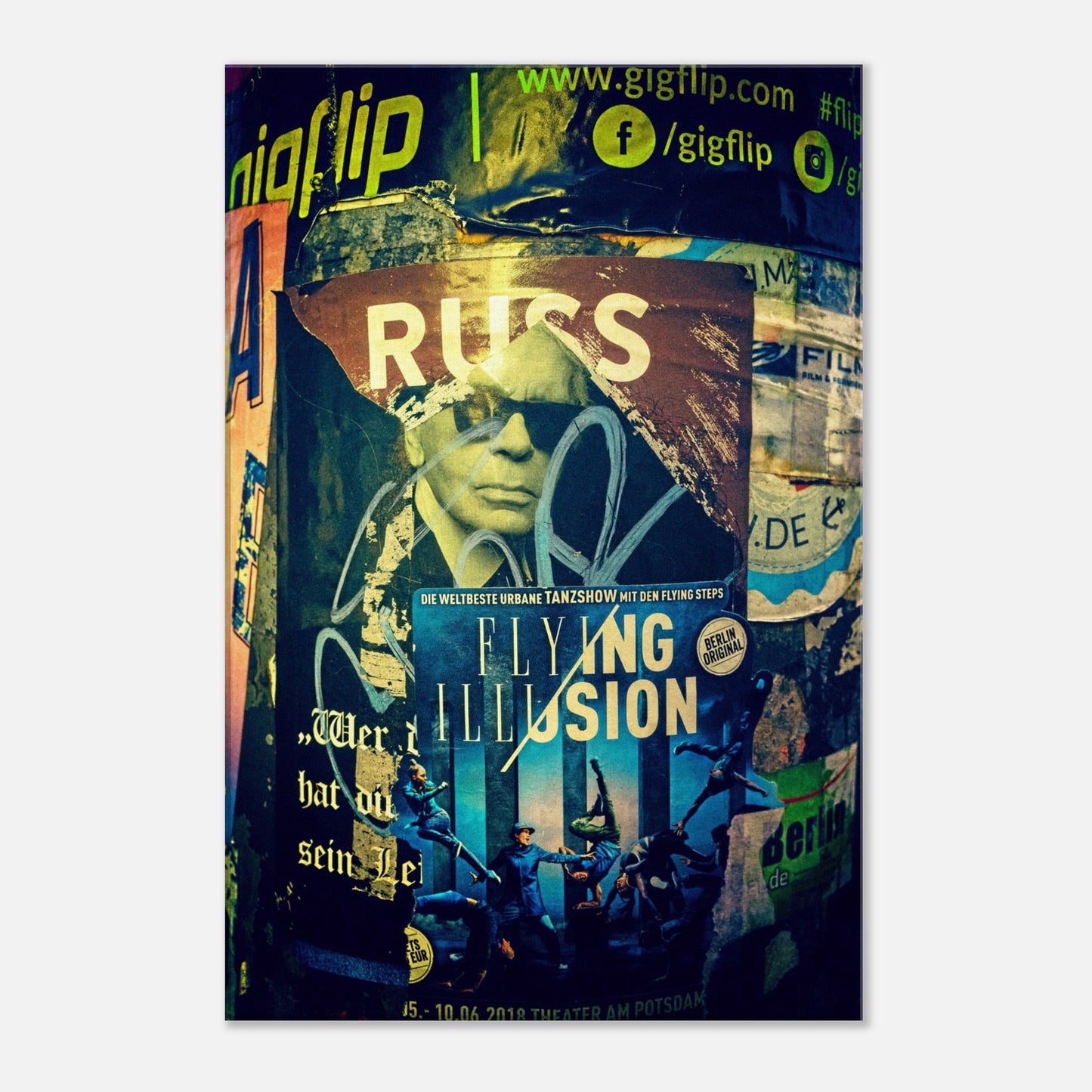 "Berlin ruft" - Canvas