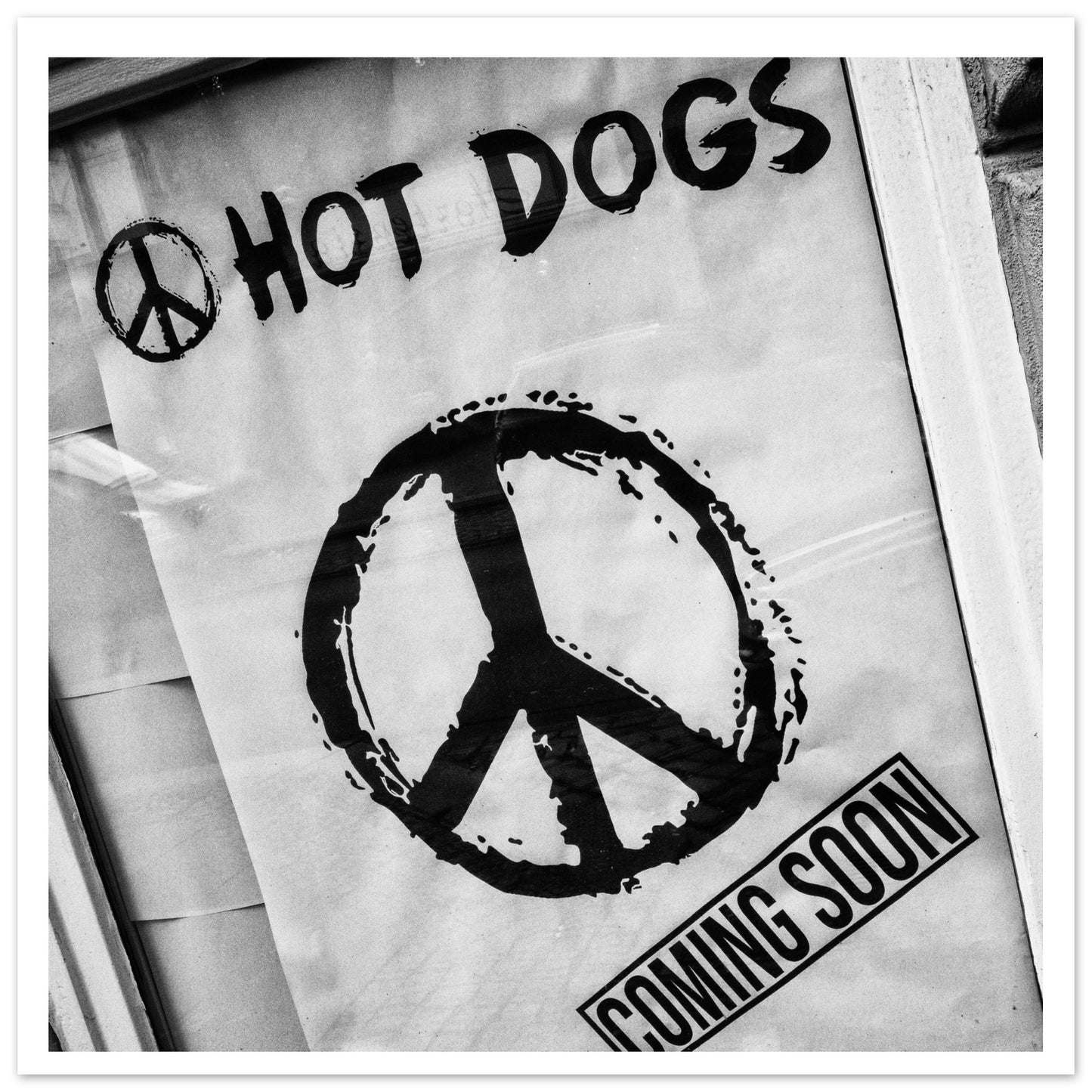 Peace Hot Dogs - Poster