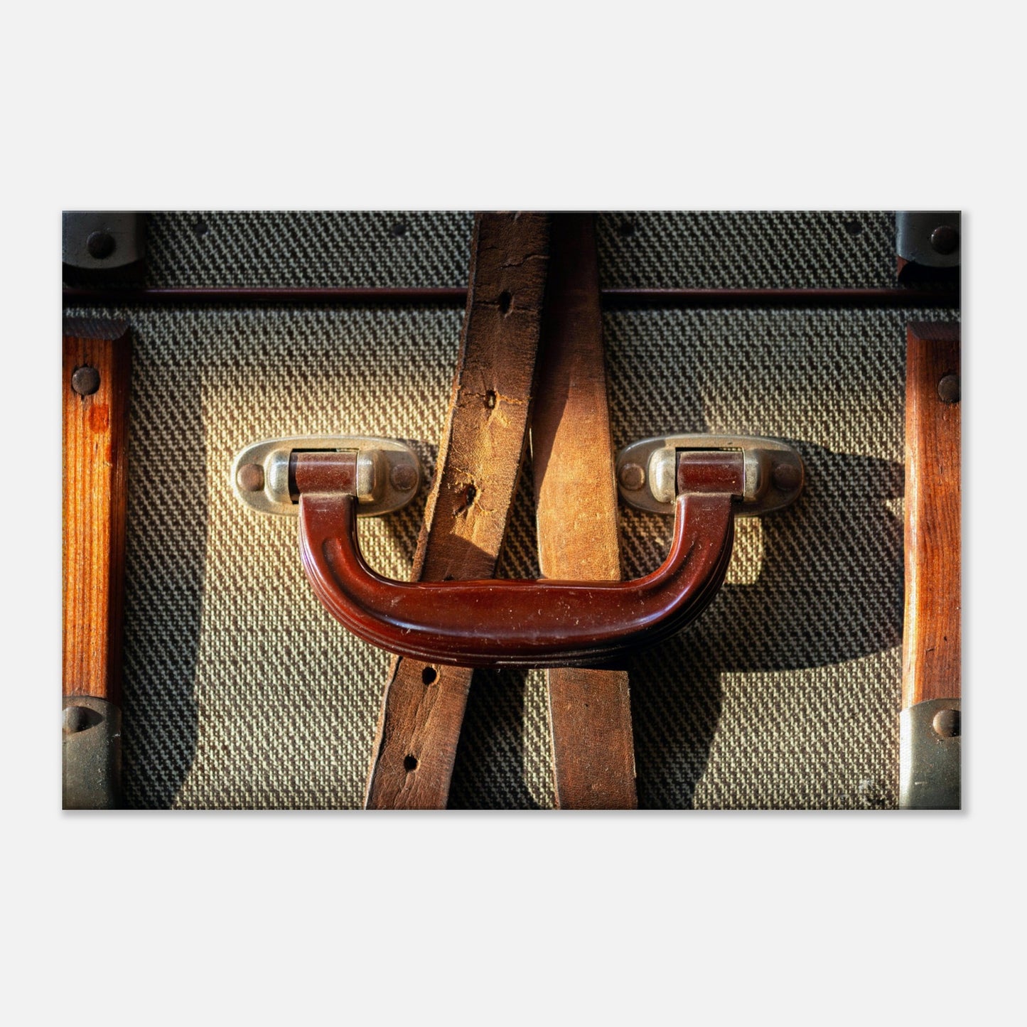 My old suitcase handle - Canvas