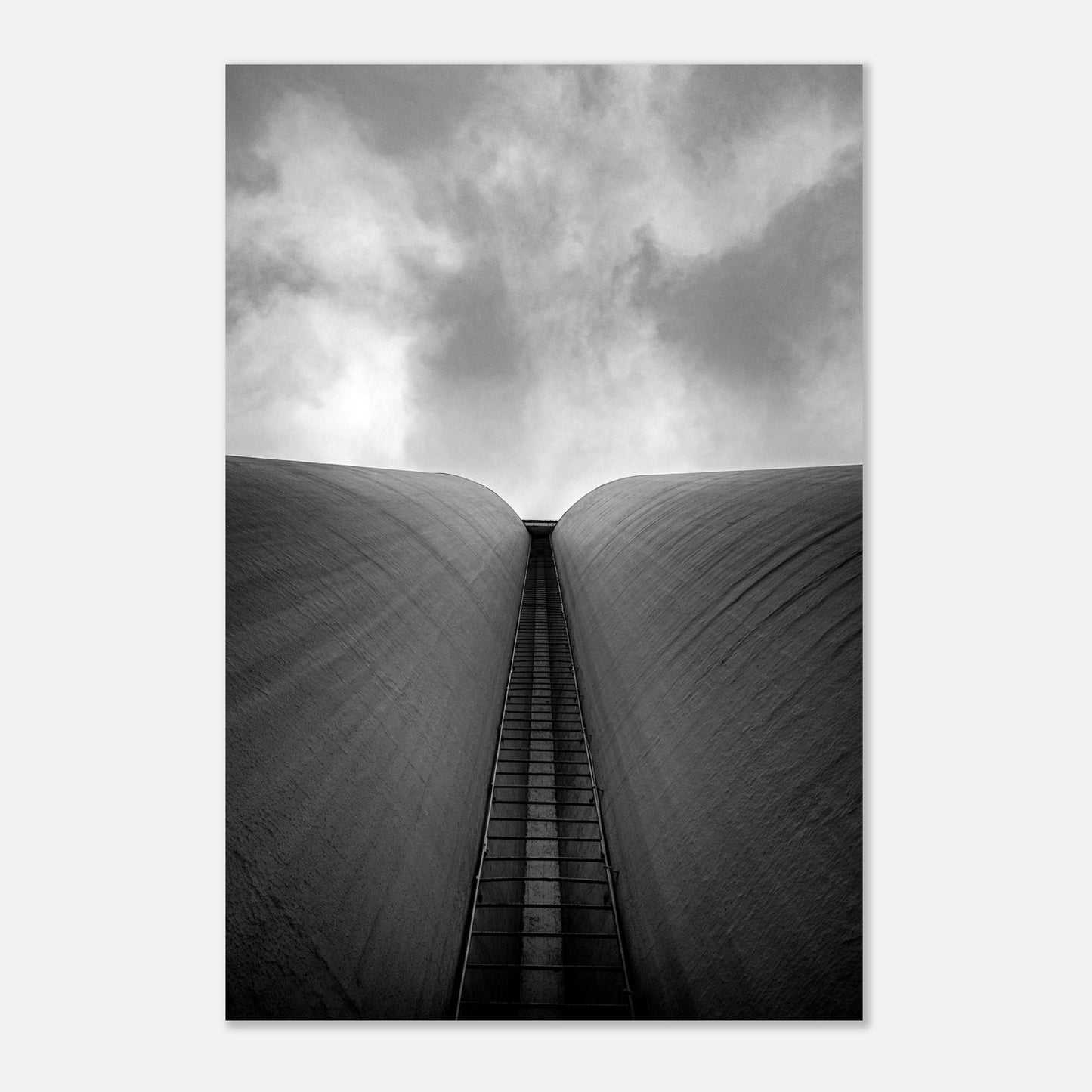 Silos - Aluminum print