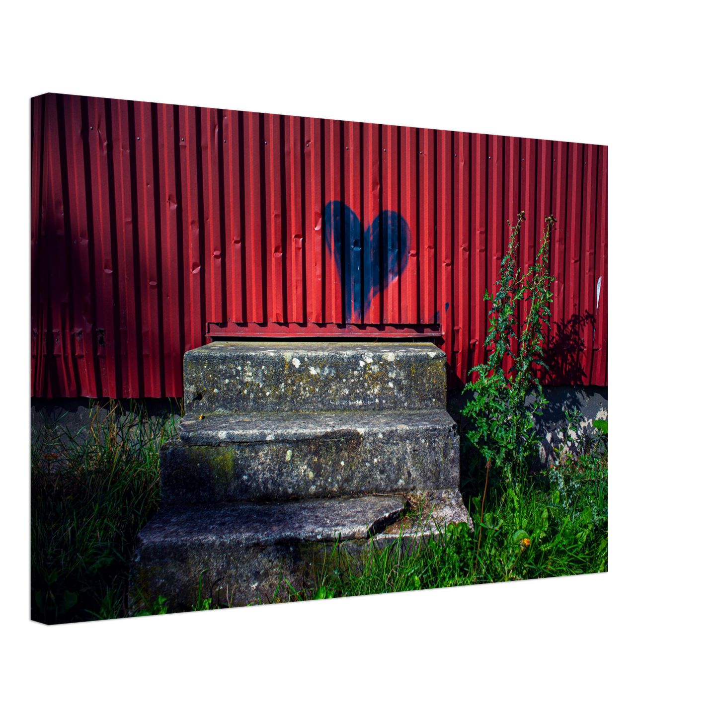 The Staircase of Love in Lövestad - Canvas