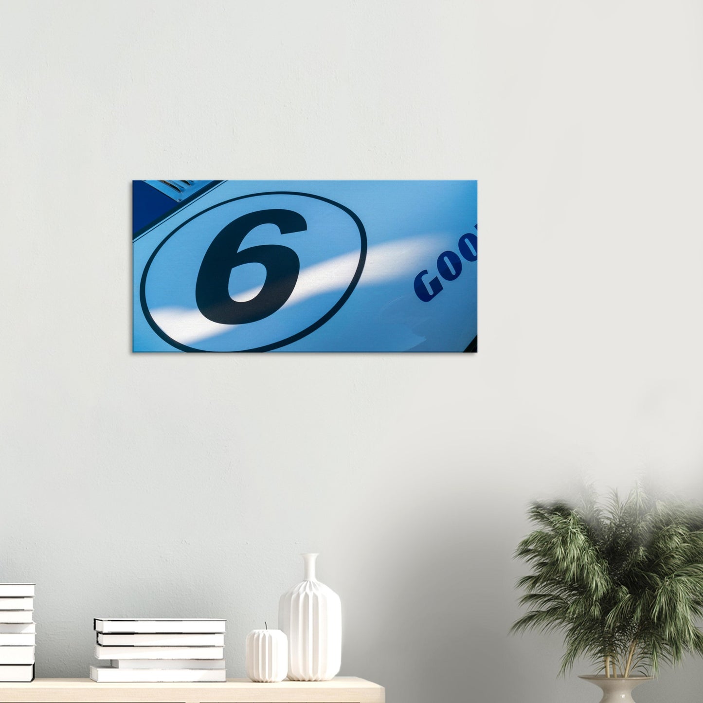 No. 6 Ford GT40 - Canvas