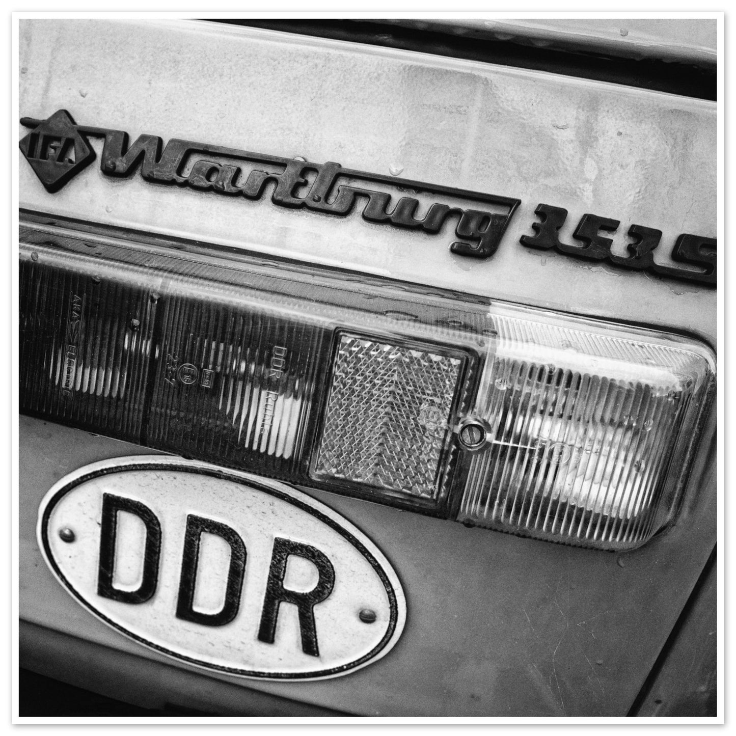 IFA Wartburg GDR - Poster