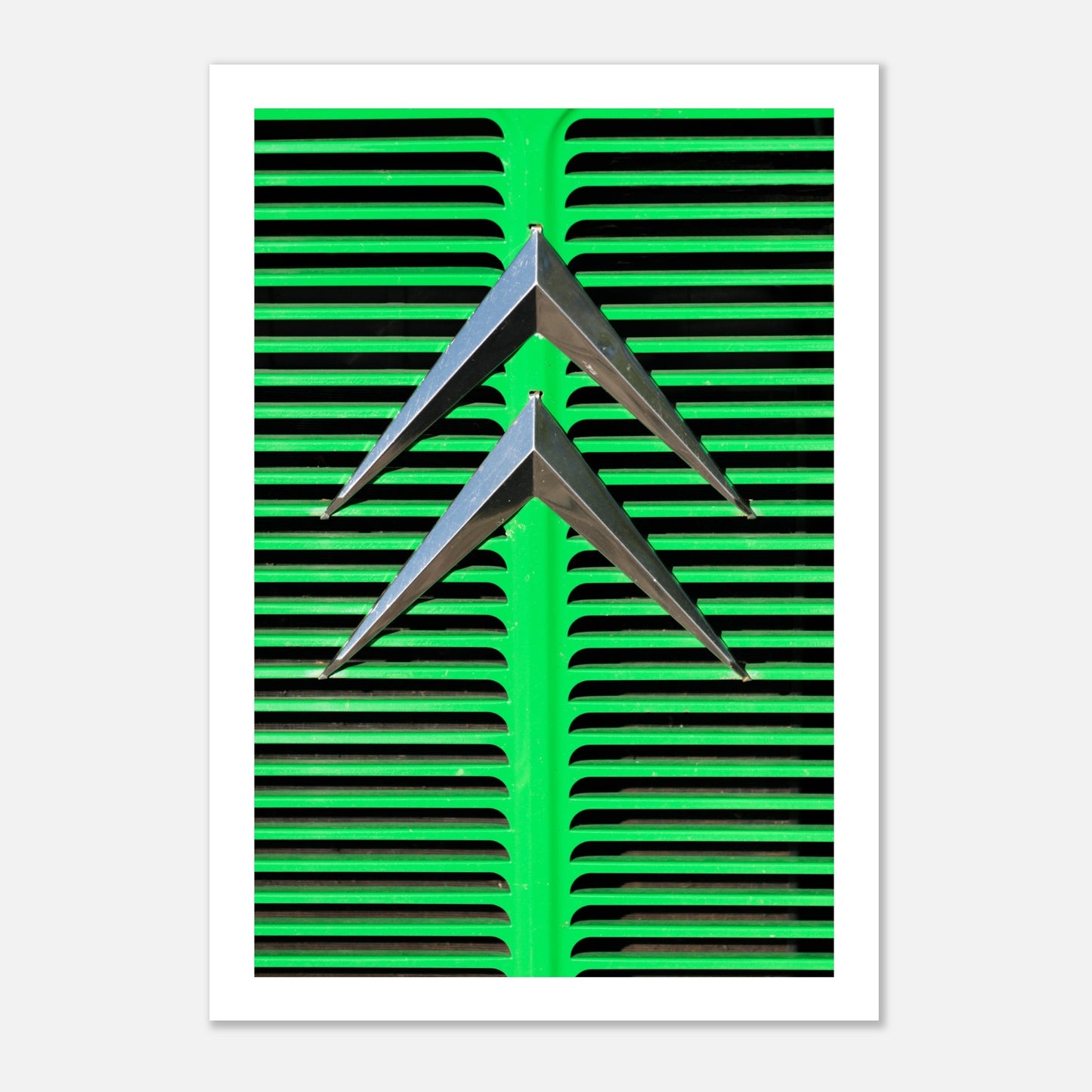 Green Citroën - Poster