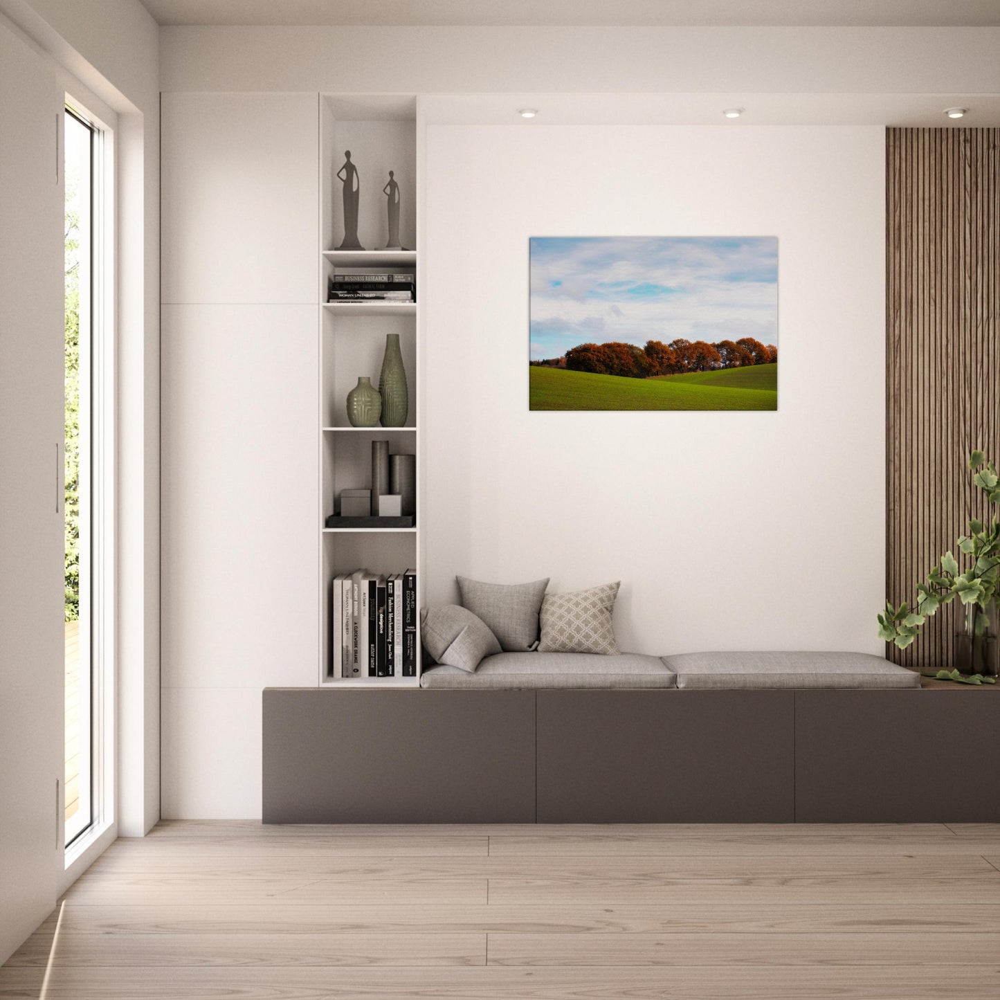 Vidder kring Baldringe - Canvas